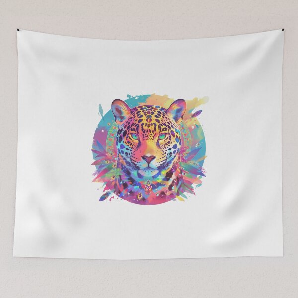 Item preview, Jaguar in Love // Aesthetic Jaguar // Cool Animal // Cyber Animal // Future Animal Art // Animal Warrior // Animal Cute Art // Gaming Aesthetic stickers designed and sold by SMARTKIT  DESIGNAGENCY.