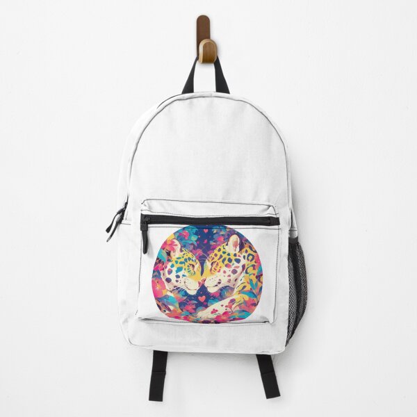 Item preview, Jaguar in Love // Aesthetic Jaguar // Cool Animal // Cyber Animal // Future Animal Art // Animal Warrior // Animal Cute Art // Gaming Aesthetic stickers designed and sold by SMARTKIT DESIGNAGENCY.