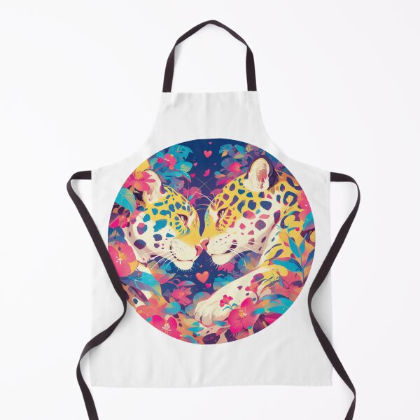 Item preview, Jaguar in Love // Aesthetic Jaguar // Cool Animal // Cyber Animal // Future Animal Art // Animal Warrior // Animal Cute Art // Gaming Aesthetic stickers designed and sold by SMARTKIT  DESIGNAGENCY.