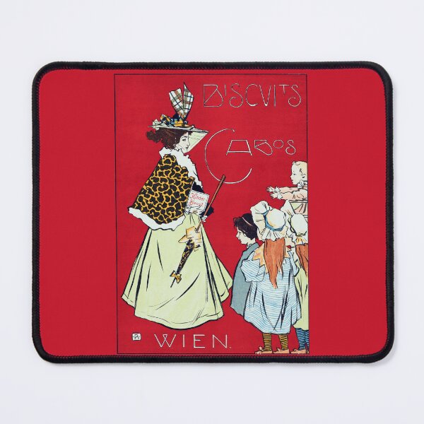 Item preview, Vintage red poster Biscuits Cabos, Vienna designed and sold by VintageBazaar.
