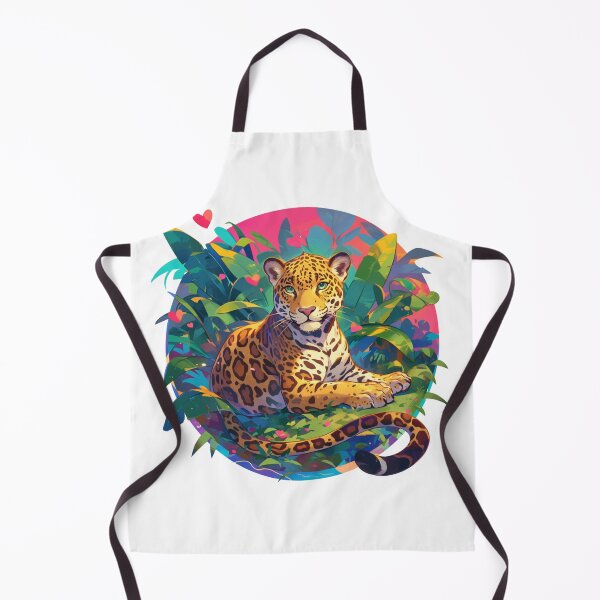 Item preview, Jaguar in Love // Aesthetic Jaguar // Cool Animal // Cyber Animal // Future Animal Art // Animal Warrior // Animal Cute Art // Gaming Aesthetic stickers designed and sold by SMARTKIT  DESIGNAGENCY.