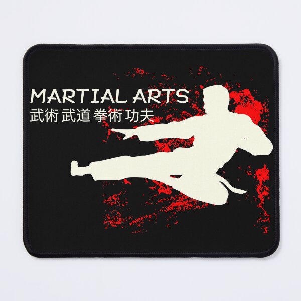 Item preview, Martial Arts Karate Kick Silhouette, Red and Black Unisex  designed and sold by MTJ-Mushrooms.