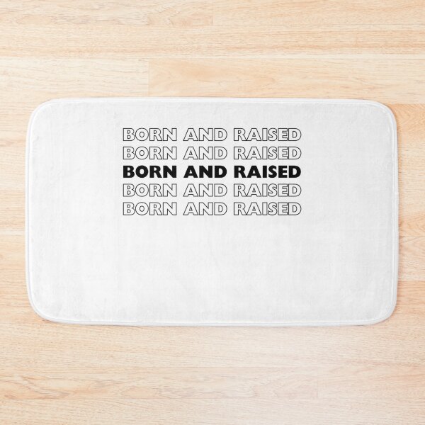 Item preview, born x raised 2024 designed and sold by MTL Motaw.