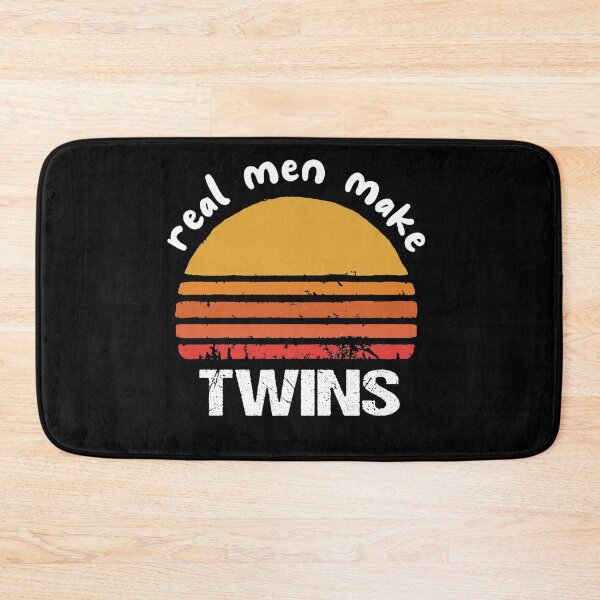 Item preview, Real Men Make Twins father of twins funny pregnancy reveal designed and sold by BHMARTS.
