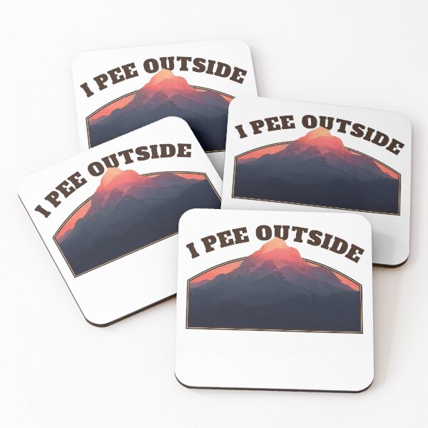 Item preview, I Pee Outside - Vintage Retro Funny Camping Slogan Hiking Outdoors Sayings Ver20 designed and sold by thecatcouch.