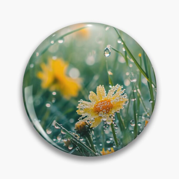 Item preview, Delicate orange dew flower designed and sold by pamelastasczak.