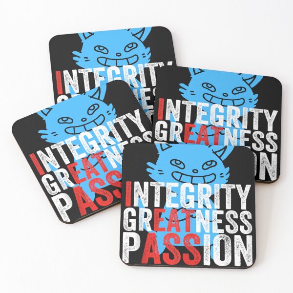 Item preview, Integrity greatness passion designed and sold by studiopekepeke.