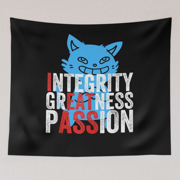Item preview, Integrity greatness passion designed and sold by studiopekepeke.