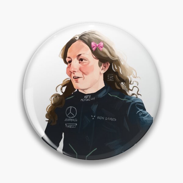 Item preview, dorian pin (f1 academy) designed and sold by pigeonfemme.