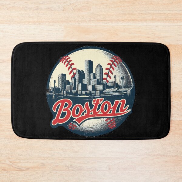 Item preview, Boston Baseball Field Cityscape Vintage designed and sold by TomFrontierArt.
