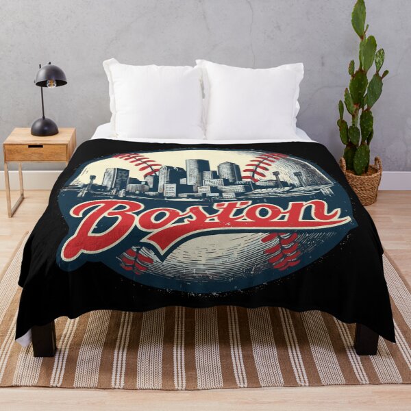Item preview, Boston Baseball Field Cityscape Vintage designed and sold by TomFrontierArt.