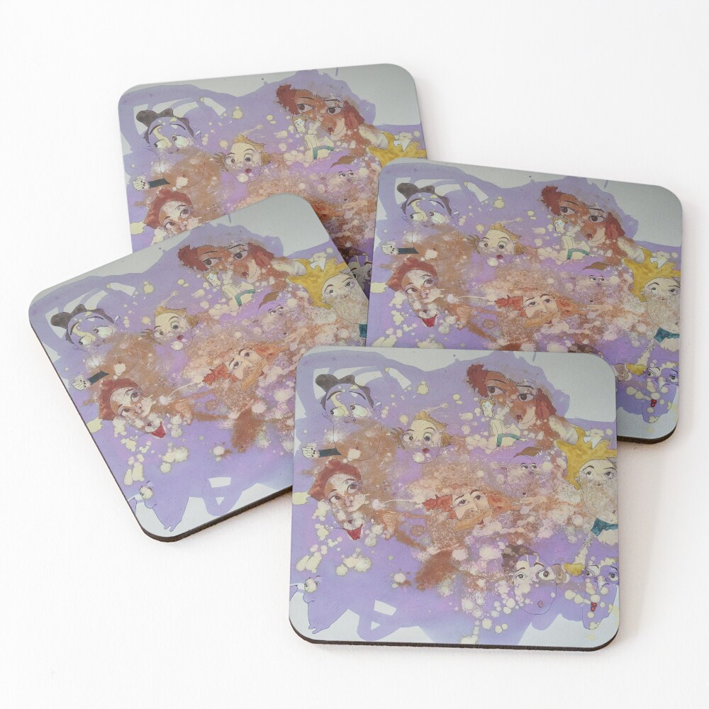 Item preview, Coasters (Set of 4) designed and sold by Rorschach68.