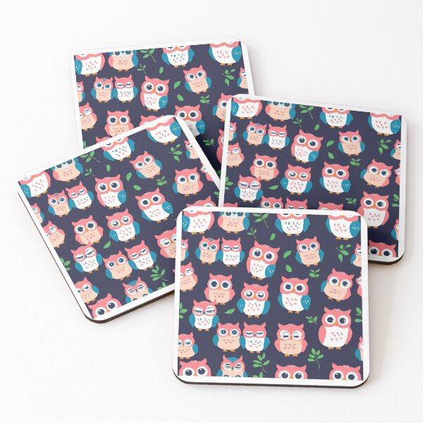 Item preview, Owl minimalist pattern for printing designed and sold by Artkitokri.