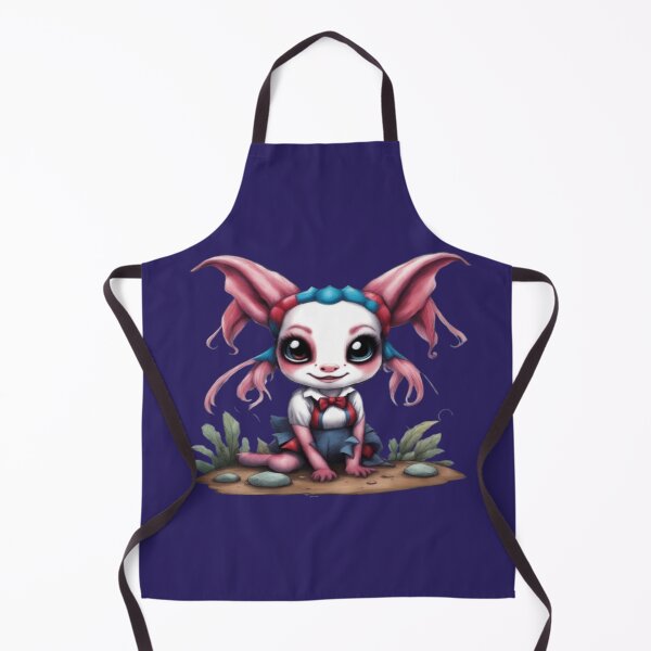 Item preview, Harley The Axolotl, Product Colour: Indigo designed and sold by Midnight Veil Designs.