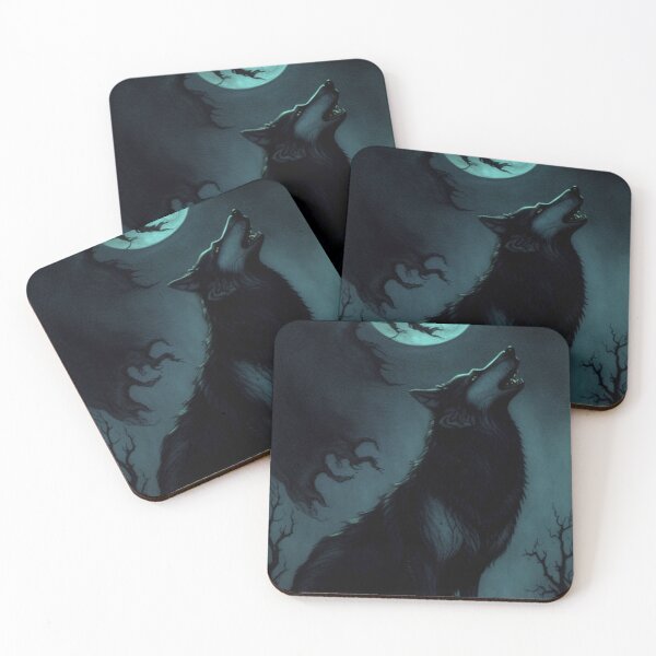 Item preview, Haunting Gothic Vampire Wolf designed and sold by TheDarkWardrobe.