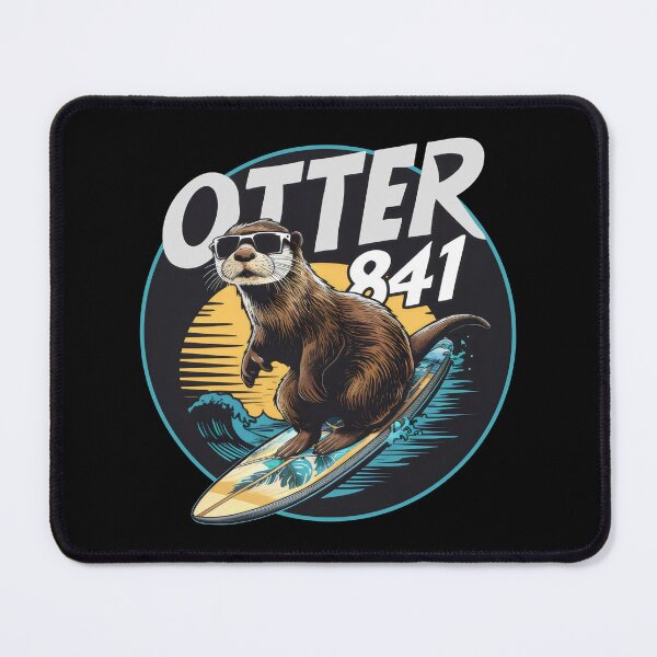 Item preview, Otter 841 Surfing Otter designed and sold by casualVisions.