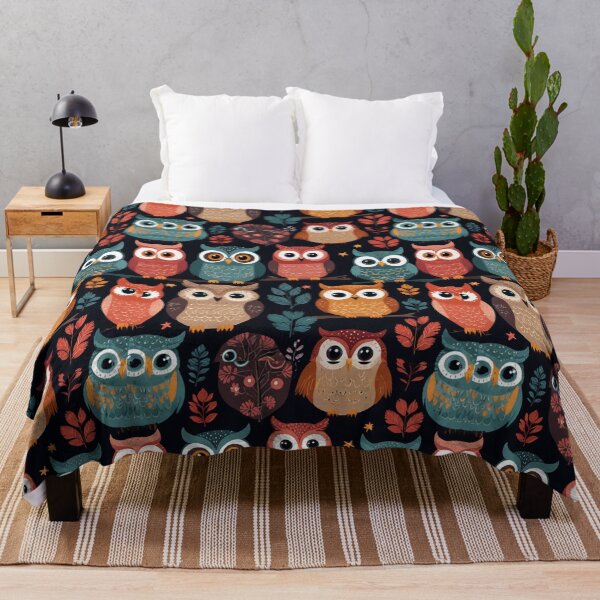 Item preview, Owl minimalist pattern for printing designed and sold by Artkitokri.