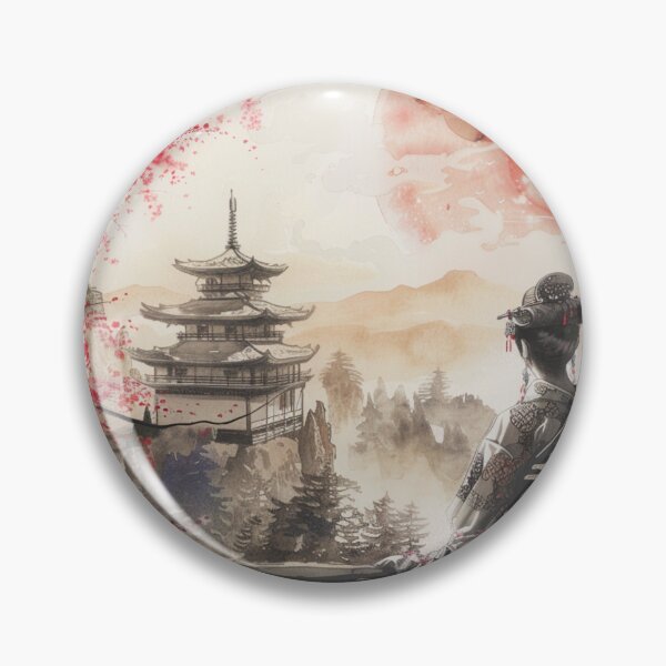 Item preview, Japanese Art, Cherry blossom balcony designed and sold by NostosArt.