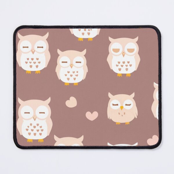 Item preview, Love Owl minimalist pattern for printing designed and sold by Artkitokri.