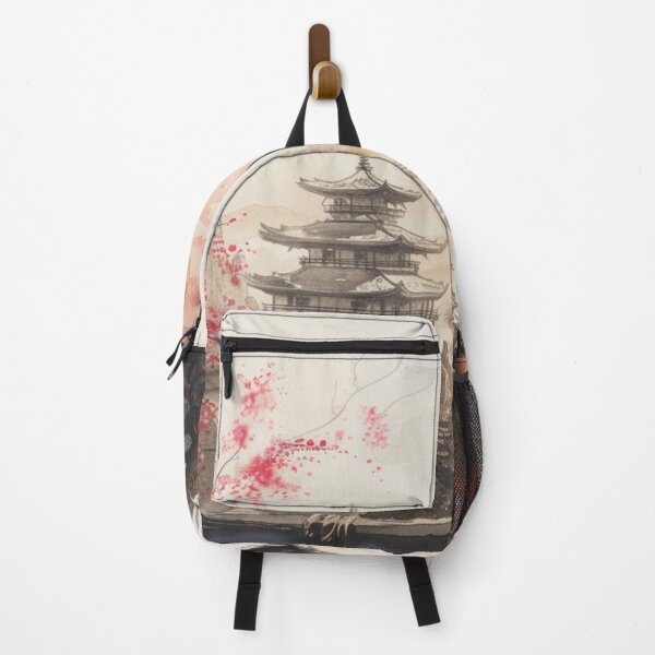 Item preview, Japanese Art, Cherry blossom balcony designed and sold by NostosArt.