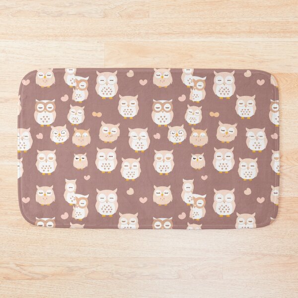 Item preview, Love Owl minimalist pattern for printing designed and sold by Artkitokri.