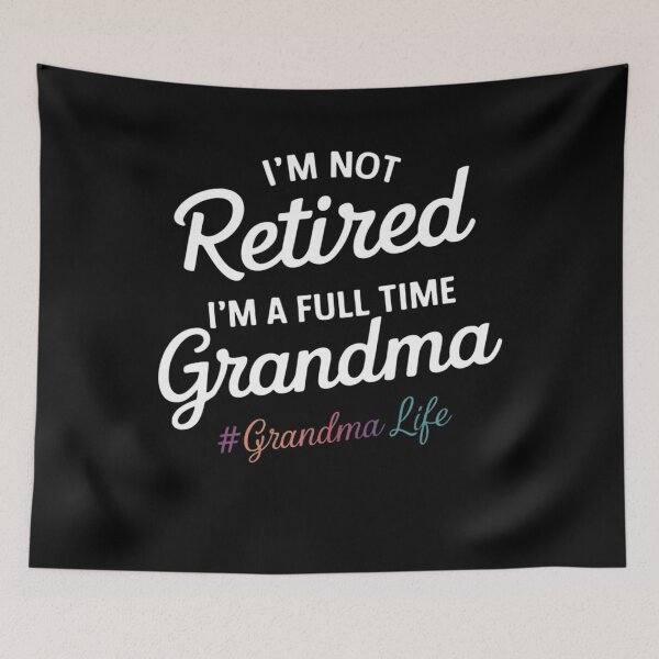 Item preview, Grandma, Fun Retirement Gift, Grandma Life Hashtag  designed and sold by RiffRaffGraffix.