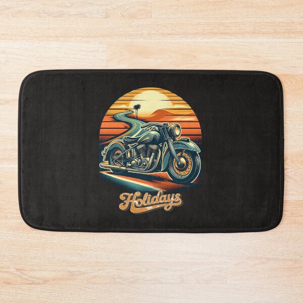 Item preview, Retro motorcycle sunset vacation designed and sold by LV-creator.