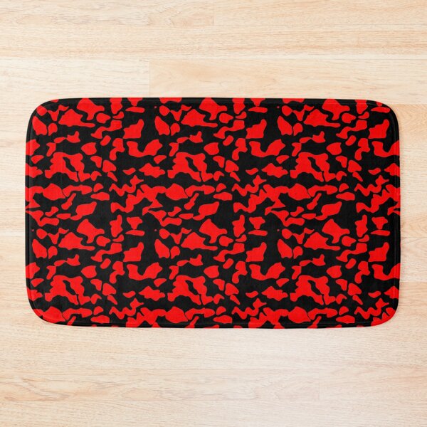 Item preview, Black And Red Cow Print Pattern designed and sold by TheRulerofEarth.