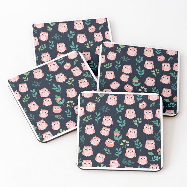 Item preview, Cute Owl minimalist pattern for printing designed and sold by Artkitokri.