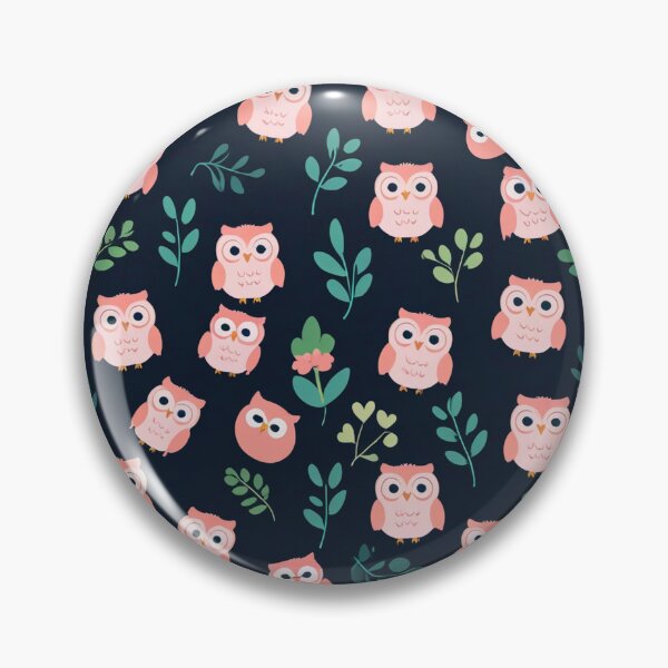 Item preview, Cute Owl minimalist pattern for printing designed and sold by Artkitokri.