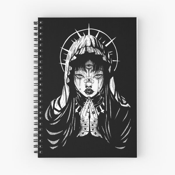 Item preview, Horror Manga Third Eye Praying Nun designed and sold by EduardCiurte.