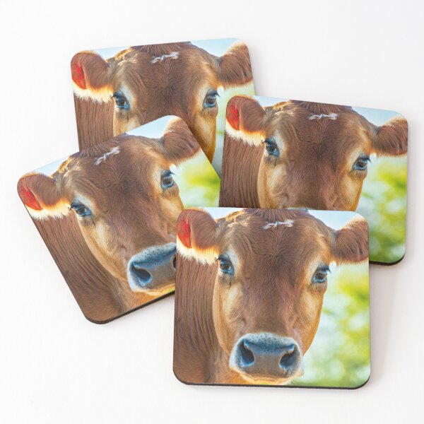 Item preview, Soulful looking brahma cow looking at you designed and sold by noblephoto.