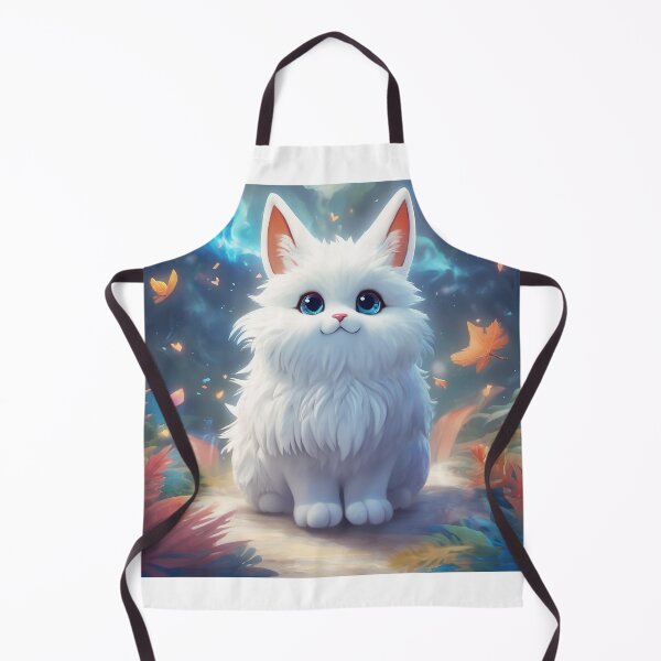 Item preview, Cute White Cat in Fantasy designed and sold by 7061s.