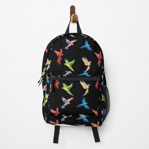 Item preview, Flying Parrots and Macaws Pattern Rainbow, Green Macaw, Parrot designed and sold by julyperson.