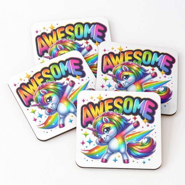 Item preview, Awesome Unicorn Rainbow Princess  designed and sold by MERCH HQ.