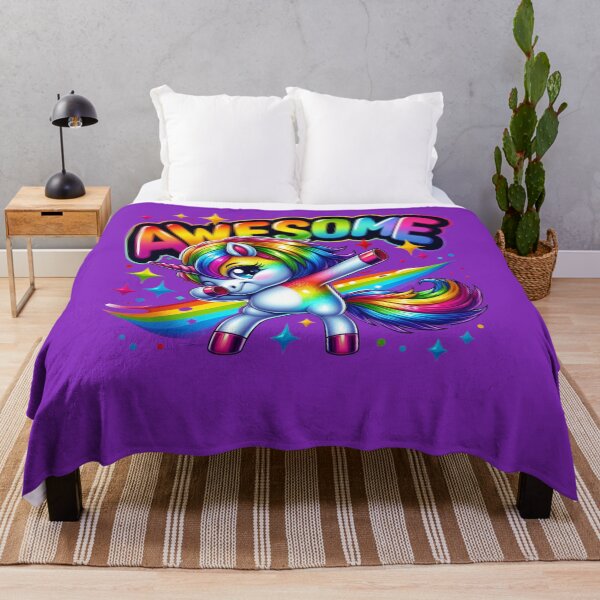 Item preview, Awesome Unicorn Rainbow Princess designed and sold by MERCH HQ.