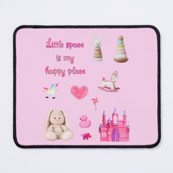 Item preview, Little space is my happy place (femme sticker set) designed and sold by Cloud-Boy.