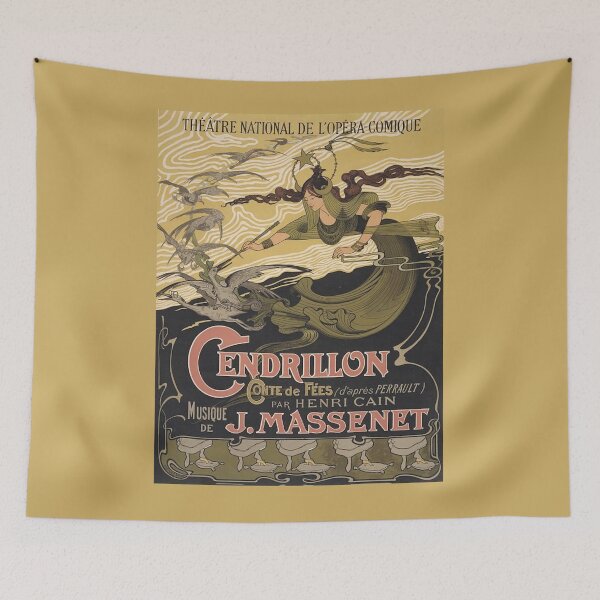 Item preview, Theathe National De L'Opera Comique - 1899 poster designed and sold by CJVisions.