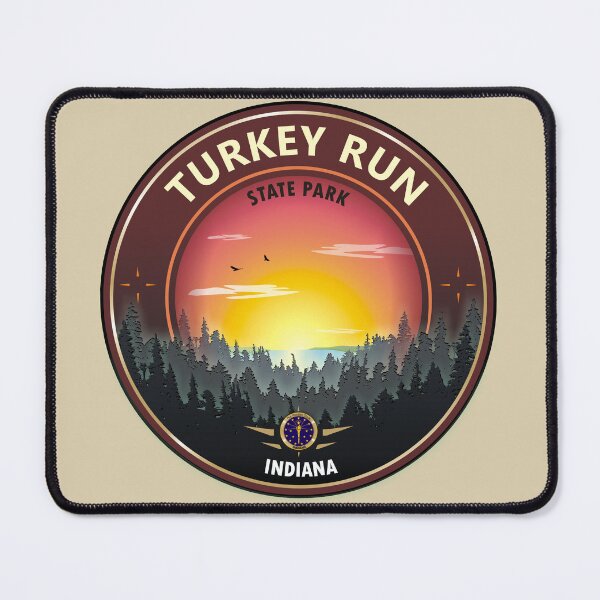 Item preview, Turkey Run State Park nature landscape designed and sold by studioss76.