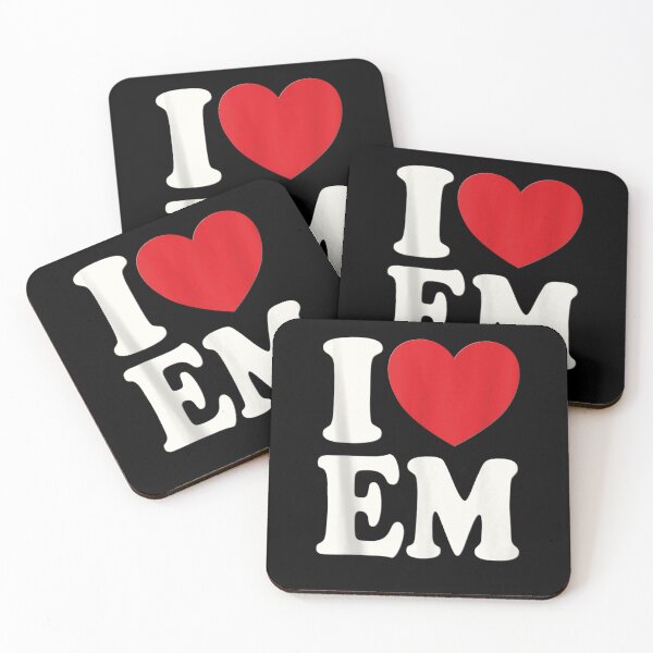 Item preview, I Love E.M designed and sold by studiopekepeke.