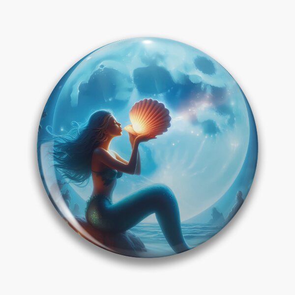 Item preview, THE MOON ANT THE MERMAID designed and sold by UnderCastro.