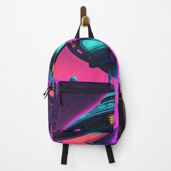 Item preview, Encounter on the Neon Highway - Ufo Gifts designed and sold by eXtraHumans.
