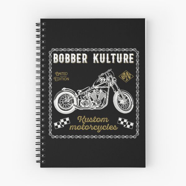 Item preview, Vintage custom motorcycle white yellow designed and sold by OlegNaches.