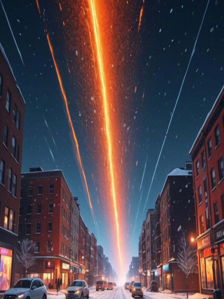 Thumbnail 4 of 4, iPhone Case, Meteor Blitz - Meteor designed and sold by eXtraHumans.