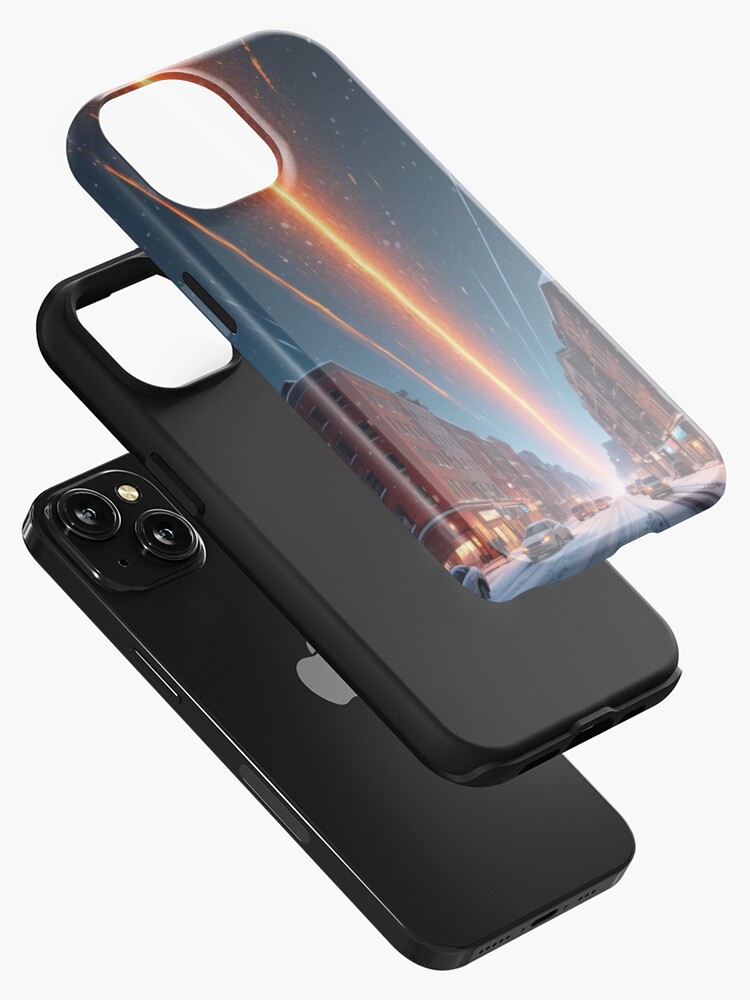 Thumbnail 2 of 4, iPhone Case, Meteor Blitz - Meteor designed and sold by eXtraHumans.
