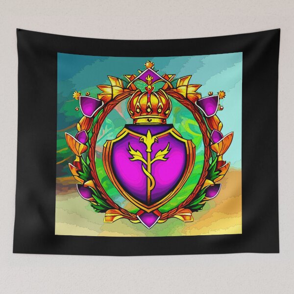 Item preview, Ensign of the Blossoming Crown designed and sold by Highlandkings.