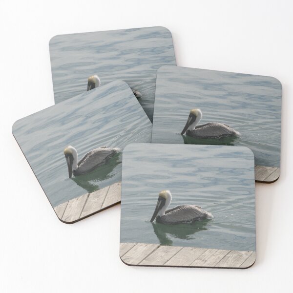 Item preview, Pelican Swimming in the Water designed and sold by ValeriesGallery.