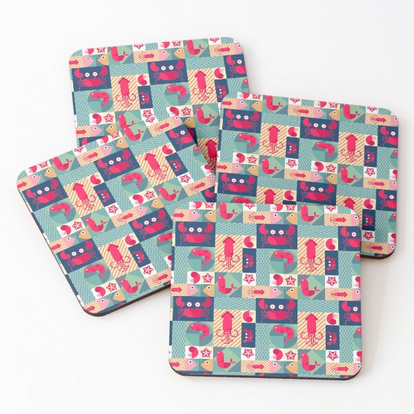 Item preview, Geometric Crustaceans designed and sold by yfpatterndesign.
