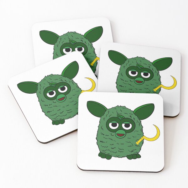 Item preview, Forest Green Demeter Furby designed and sold by Animals-by-JB.