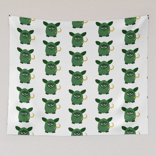 Item preview, Forest Green Demeter Furby designed and sold by Animals-by-JB.